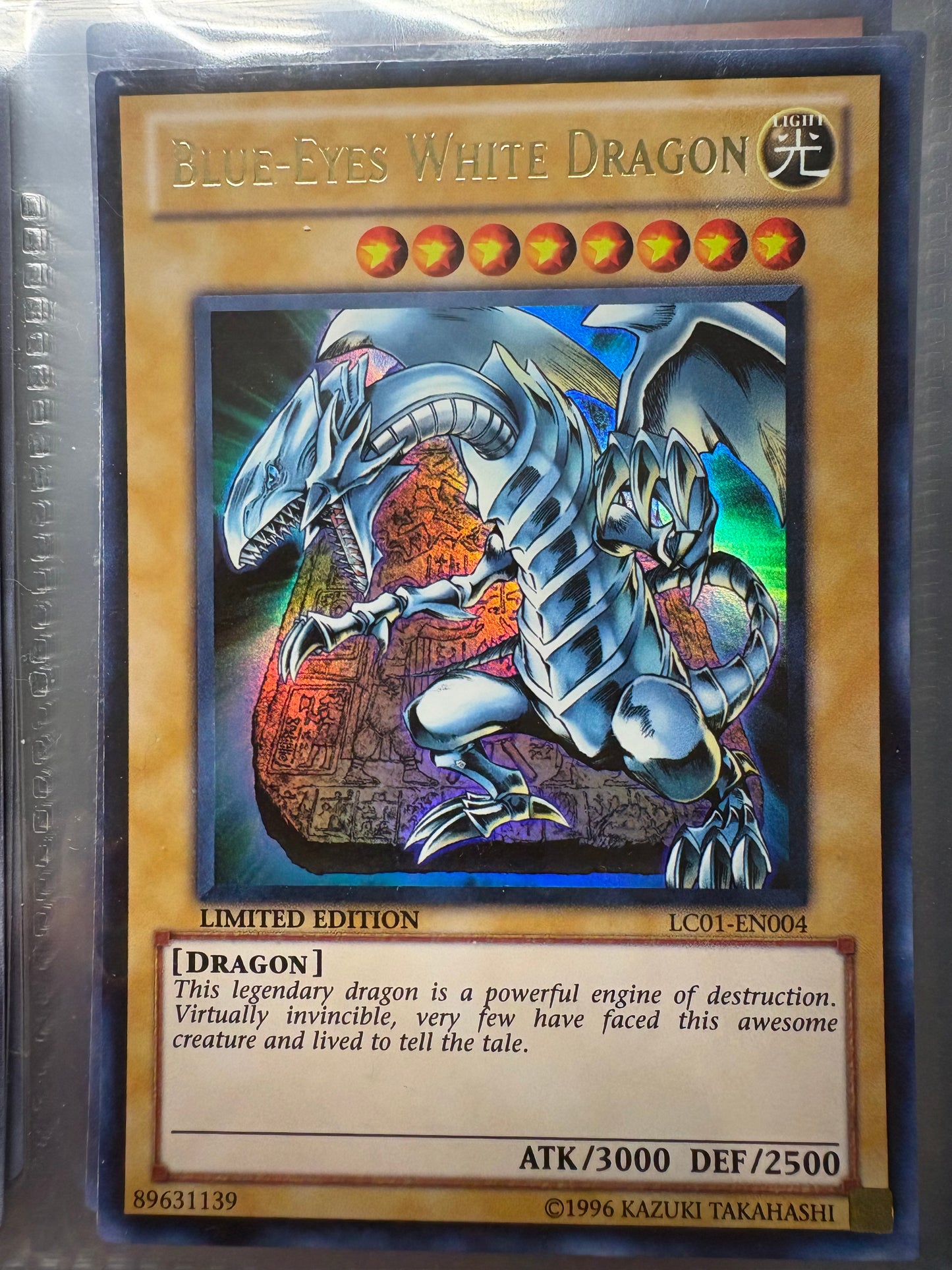 Blue-Eyes White Dragon - LC01-EN004 - Ultra Rare - Limited Edition