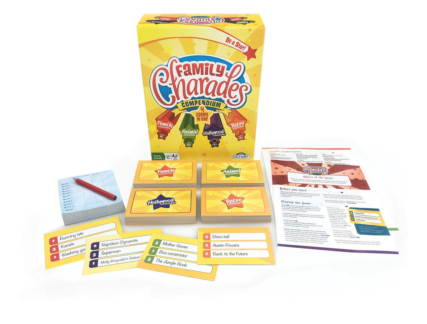 Family Charades Compendium MM Game