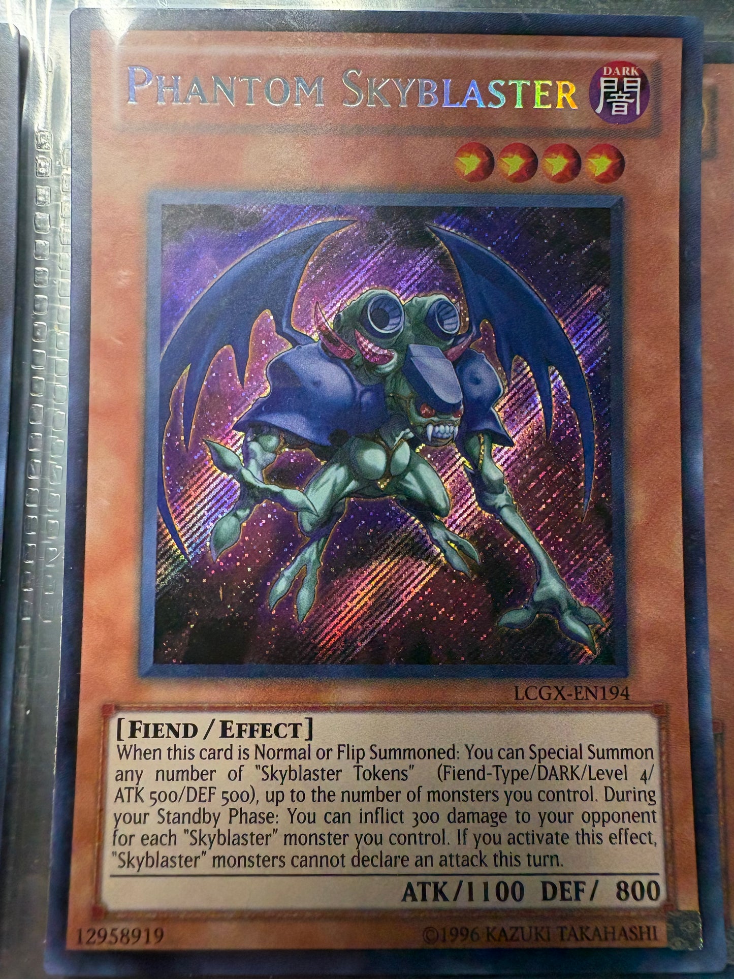 Phantom Skyblaster LCGX-EN194 Secret Rare