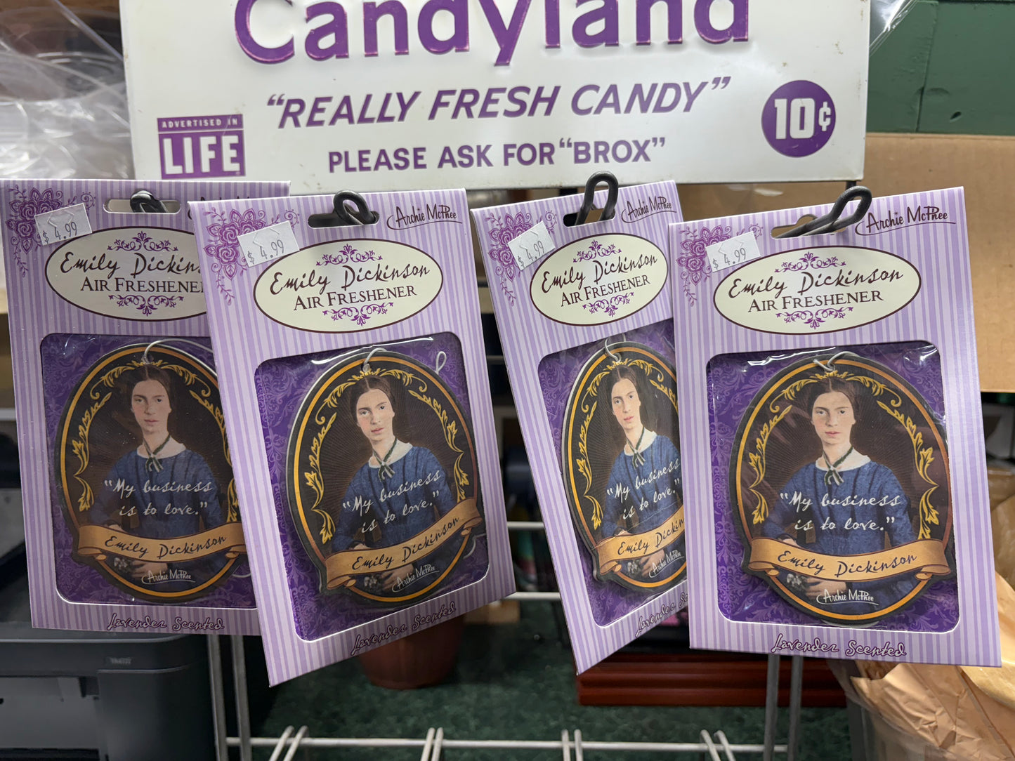 Emily Dickinson Air Freshener