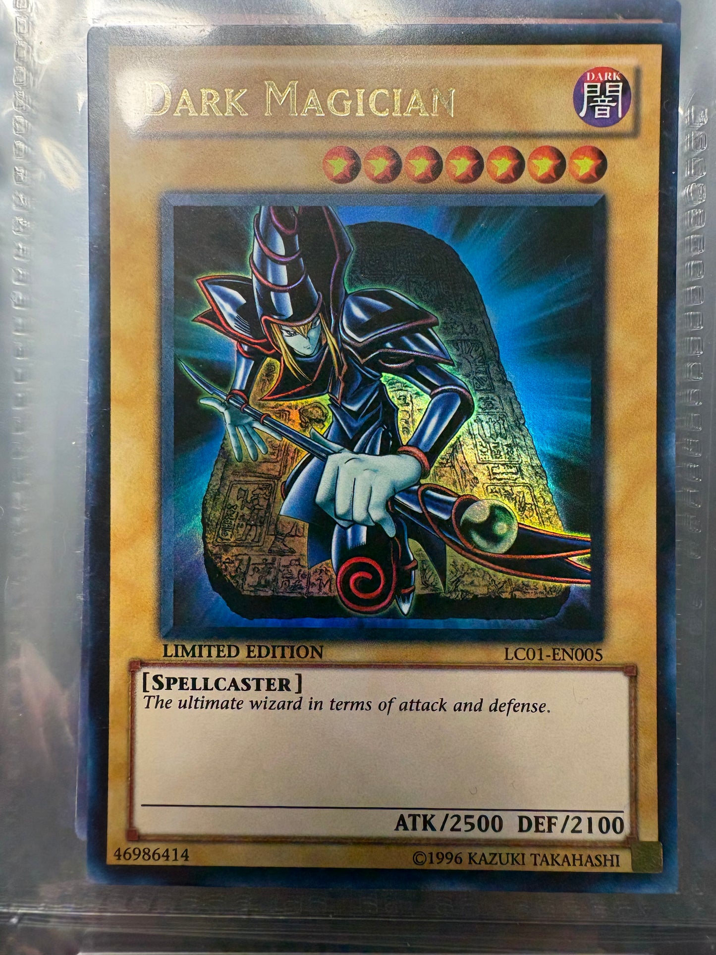 Dark Magician LC01-EN005 Ultra Rare Limited Edition (Ungraded)
