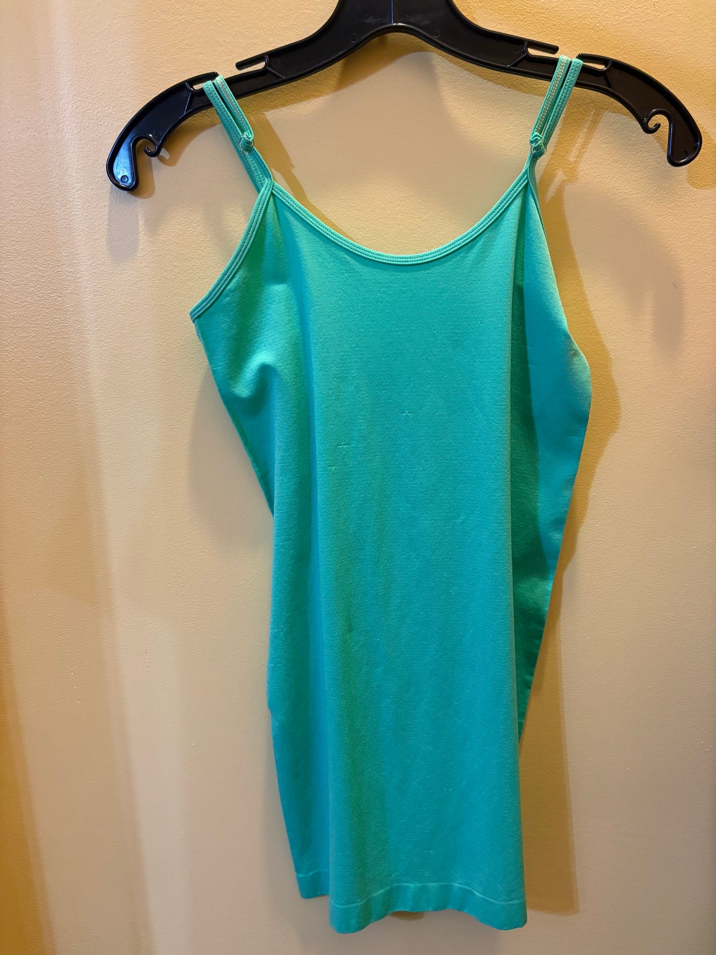 Turquoise Cotton Camisole Tank Top