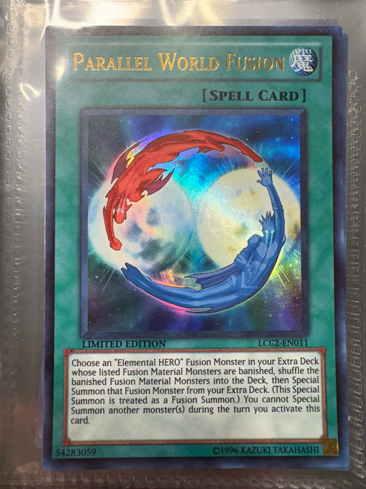 Parallel World Fusion - LC02-EN011 - Ultra Rare Limited Edition (Ungraded)