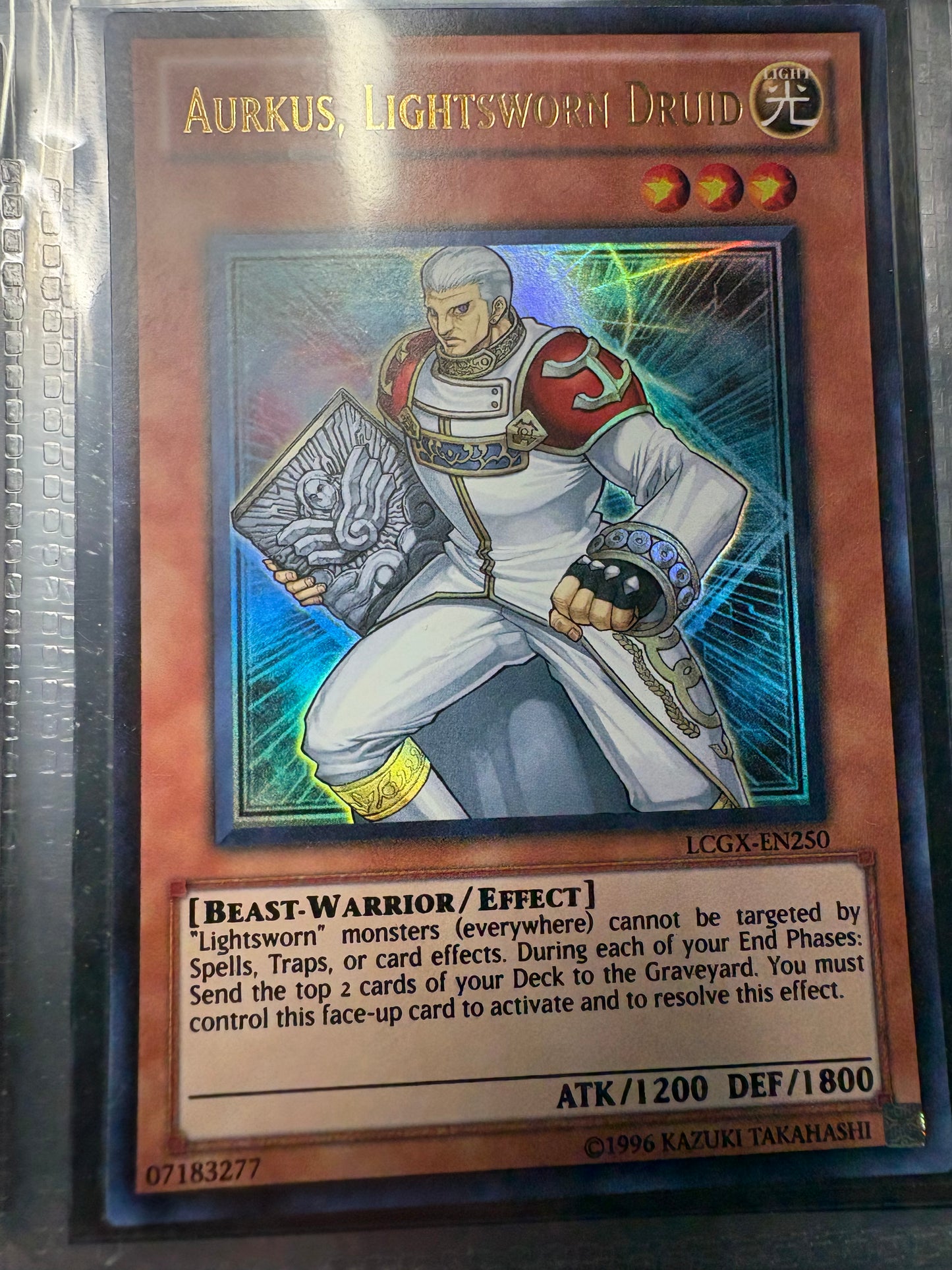 Aurkus, Lightsworn Druid LCGX-EN250 Ultra Rare