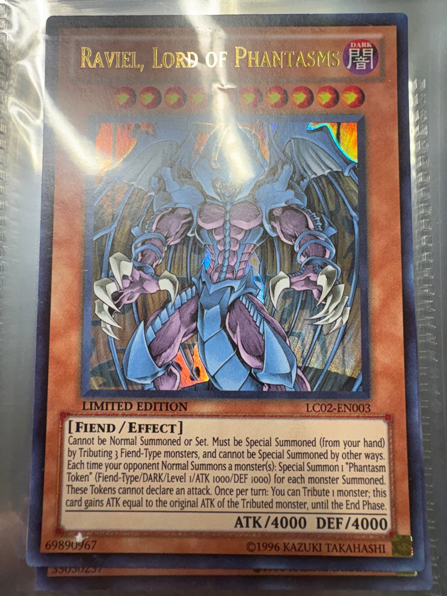 Raviel, Lord of Phantasms - LC02-EN003 Ultra Rare (Limited Edition) - Ungraded