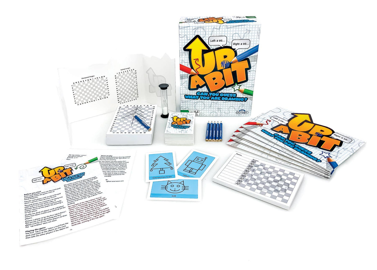 Up A Bit - Fun Drawing Board Game
