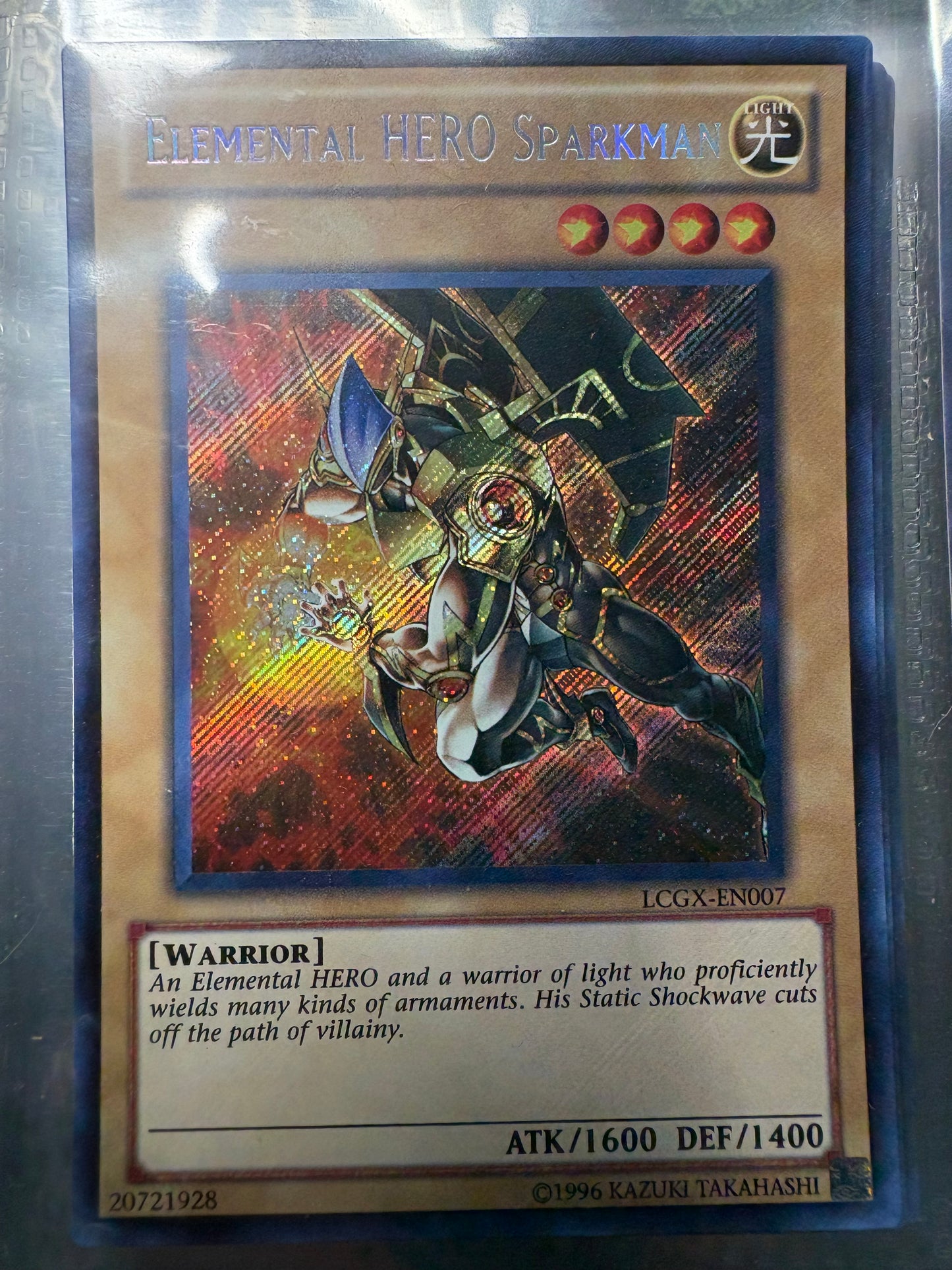 Elemental HERO Sparkman (LCGX-EN007)