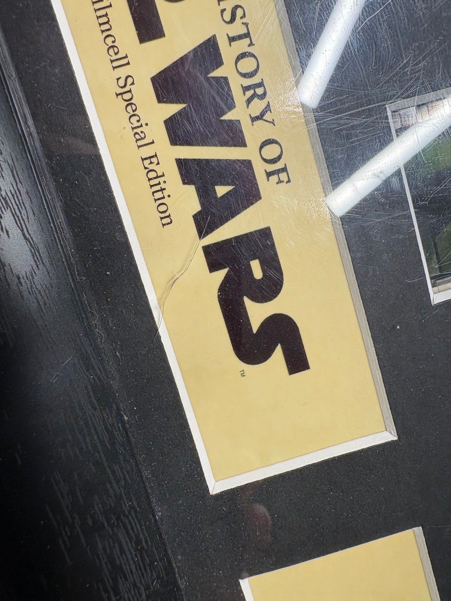 The History of Star Wars Original Filmcell Special Edition - Framed Collectible with Authentic Film Cells