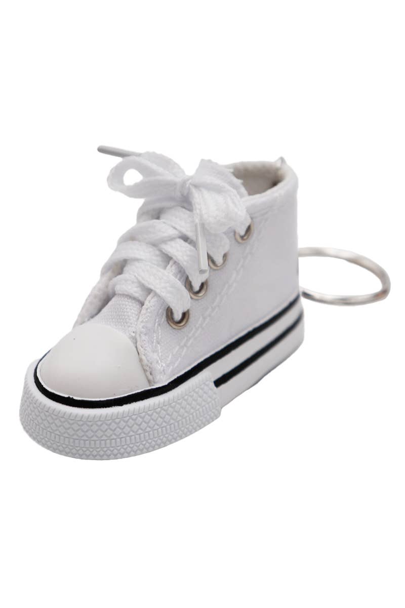Canvas Rubber Sole Sneakers Novelty Key Chain