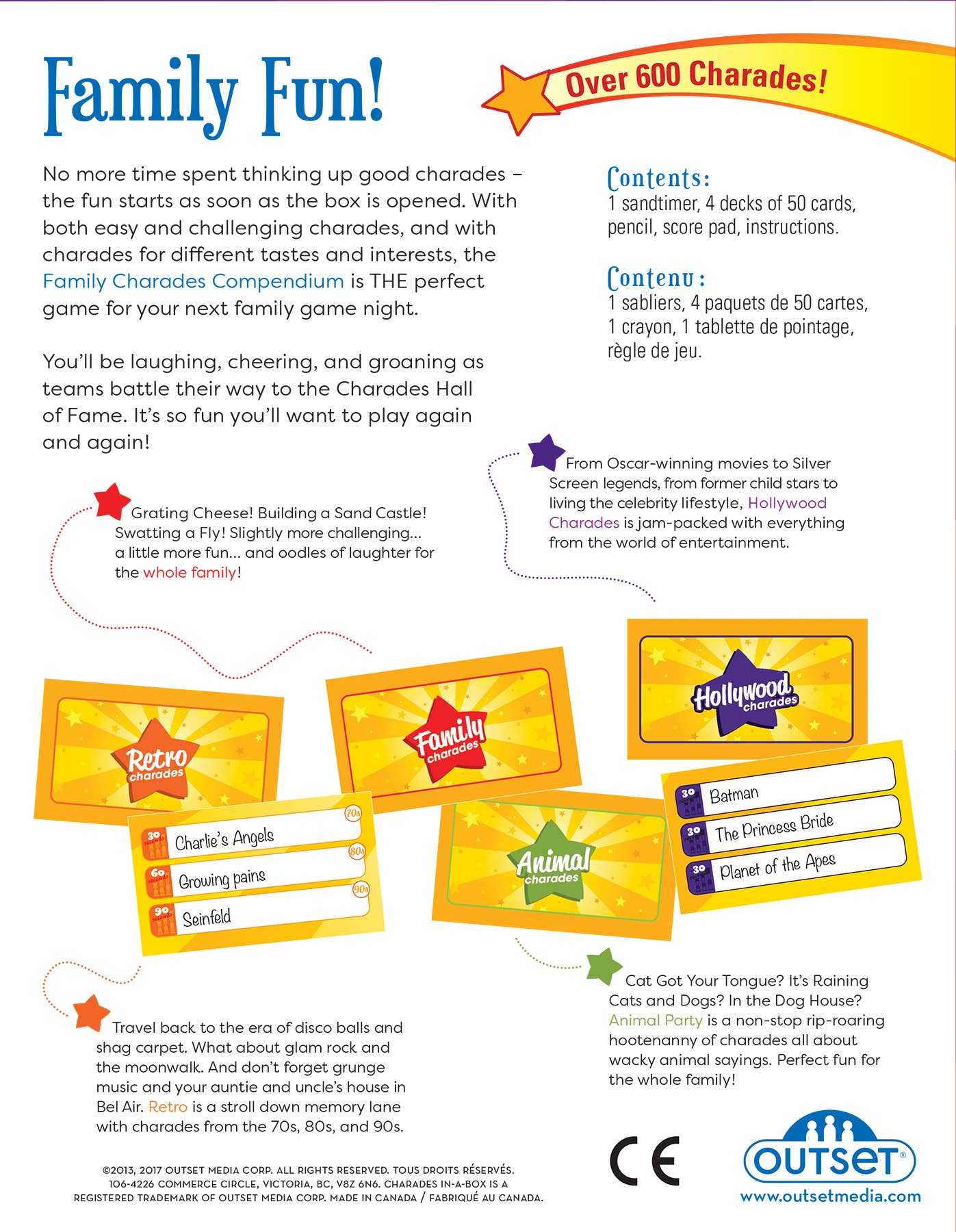 Family Charades Compendium MM Game