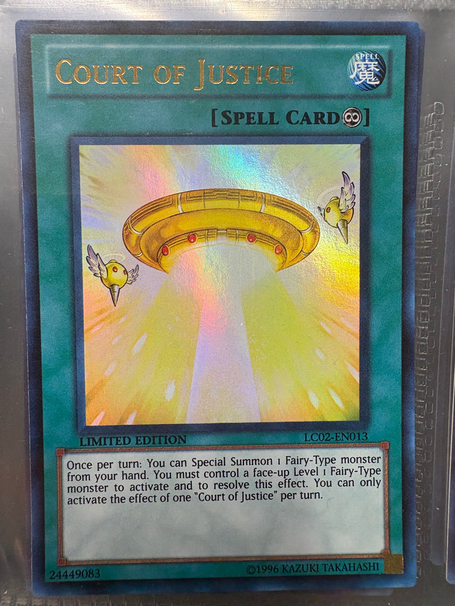 Yu-Gi-Oh! Court of Justice LC02-EN013 - Ultra Rare (Ungraded)