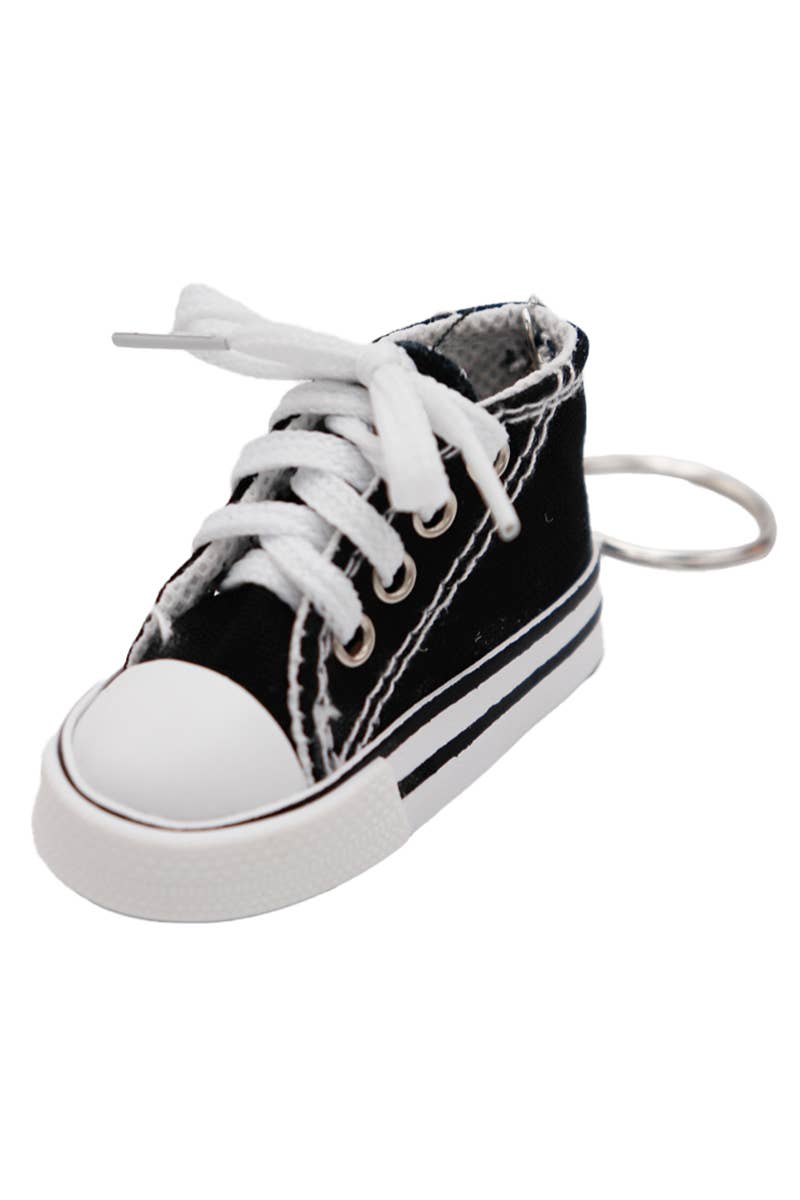 Canvas Rubber Sole Sneakers Novelty Key Chain