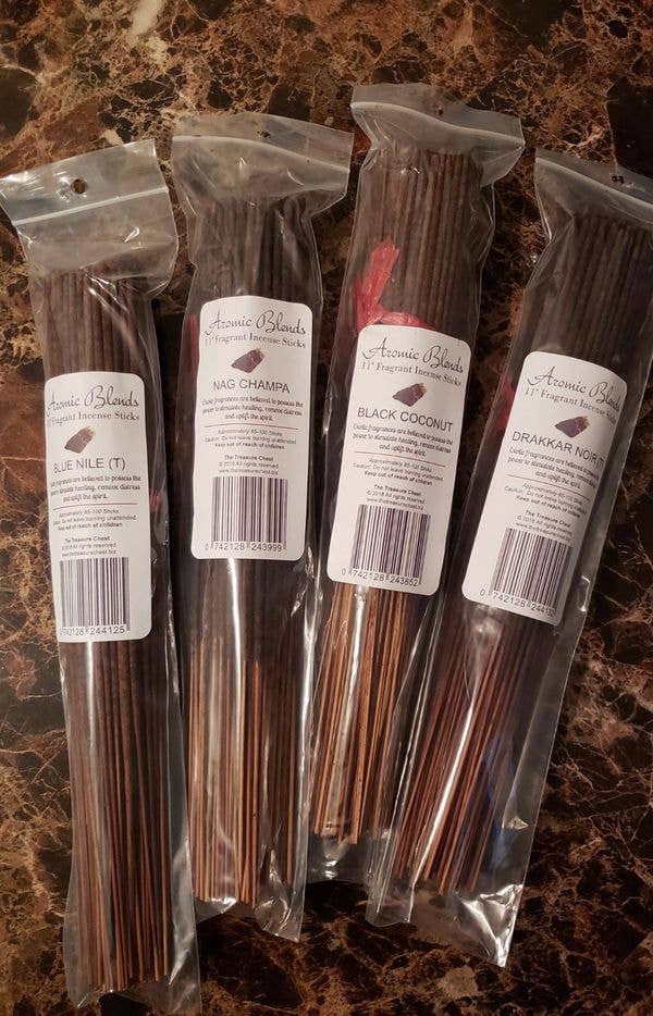 11 " Fragrant Incense Stick Bundles (approx 95-100 sticks): Frankincense