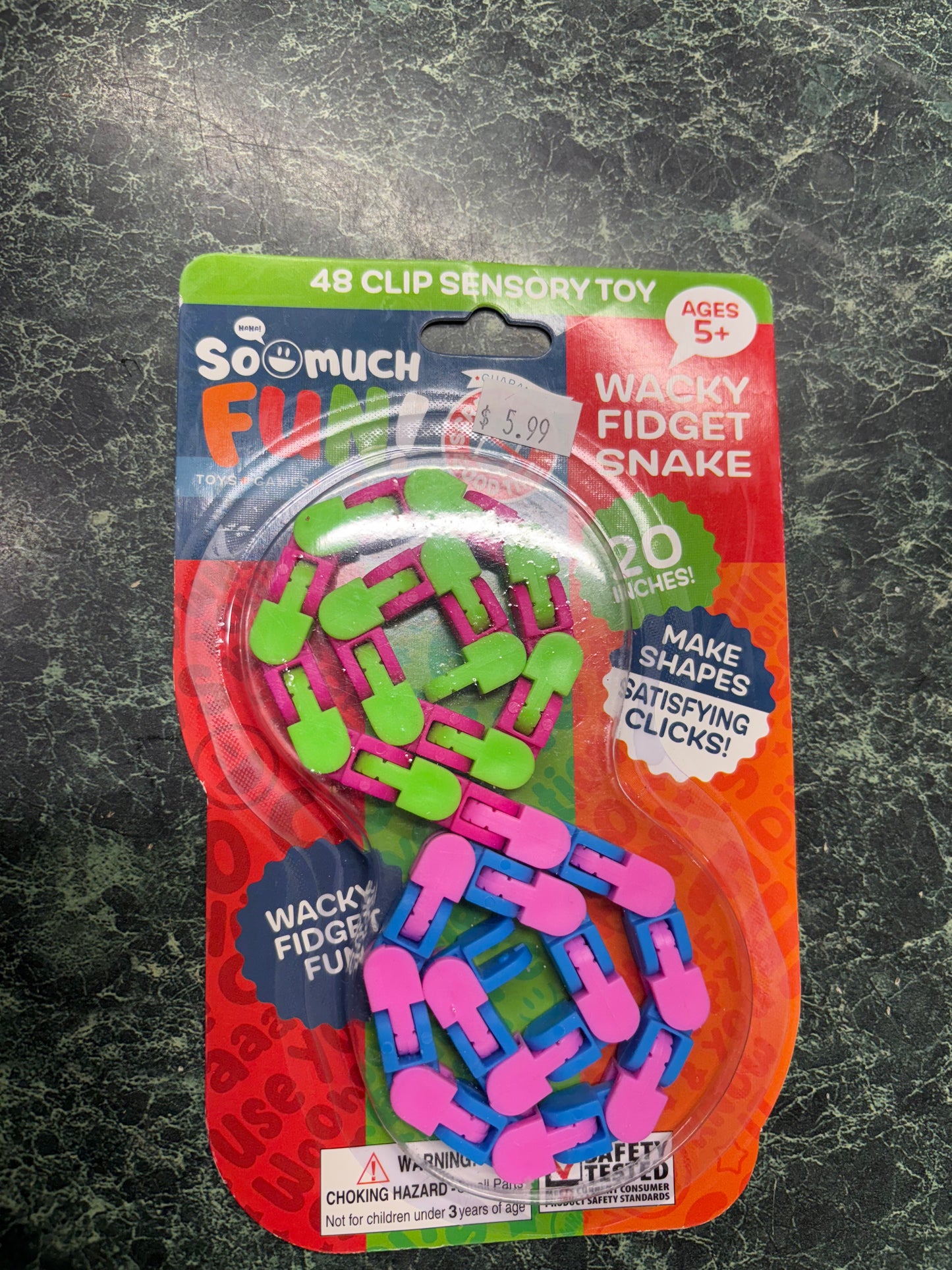 Wacky Fidget Snake