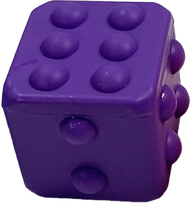 Poppin' Dice - Satisfying Fidget Toy, Assorted Colors