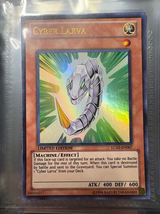 Yu-Gi-Oh! Cyber Larva LC02-EN007 (Ultra Rare, Limited Edition, Ungraded)