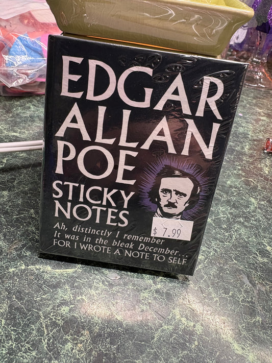 Edgar Allen Poe Sticky Notes