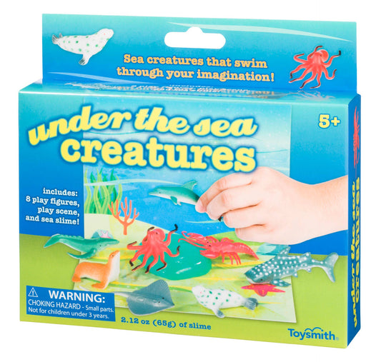 Under The Sea Creatures Marine Diorama Slime & Play Set
