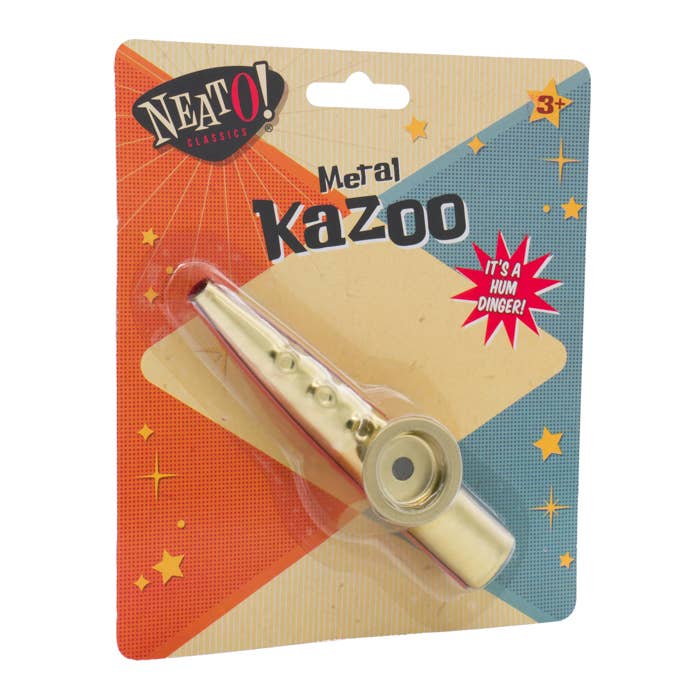 Neato! Metal Kazoo 4.75"- Retro Classic, vintage toys