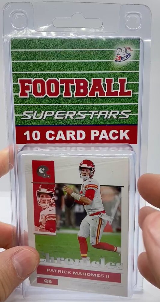 10-Card Patrick Mahomes Superstars Kit
